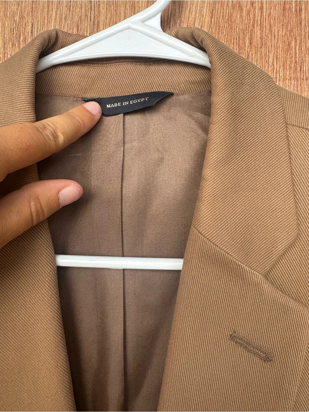 Banana Republic Taupe Two-Button Sport Coat